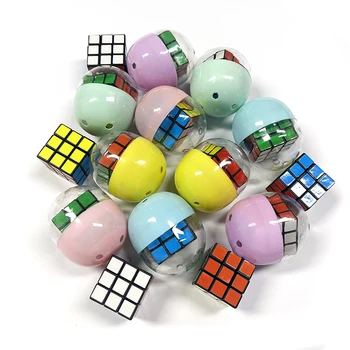 5/10PCS 3CM Macaron Color Magic Cube kinder Jajčka Kapsula Jajce Žogo Model Igrača Smešno Sproščujoče Mešani Igrače Za Otroke 0