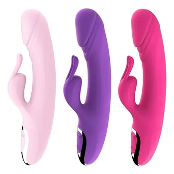 Adult Sex Igrače Rabbit Vibrator 12 Hitrosti G Spot Vibrator, Vibrator Vodotesen Klitoris Stimulator vagina Massager sex igrače za ženske 0