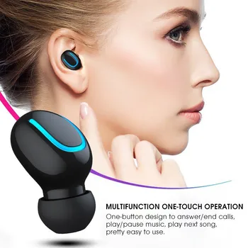 Heavy Bass Bluetooth Slušalke S Polnjenjem Polje Brezžične Slušalke Z Mikrofonom Za Motorola Moto G7 Plus Z3 E5 Igrajo 1S G6 Igrajo P30 0