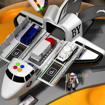 New Space Shuttle Model Simulacije Vztrajnosti Avto Igrača Zrakoplova Glasbe S Svetlobo Igrača Diecasts Otroci Izobraževalne Igrače, Darila Za Fante 1