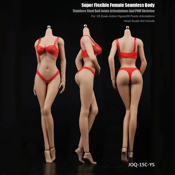 Novo JIAOU LUTKA 3.0 1/6 Obsega JOQ-15C Seksi Bikini Ženski Sredini Prsi Brezhibno Telo S Snemljivo Noge Akcijska Figura Model 0