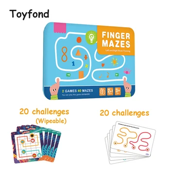 Otroški Možgani Razvili Prst Labirint Montessori Igrača Pero Sledi Usposabljanje, Izobraževalne Igrače Razmišljanje učni Pripomočki Smešno Darilo za Fante 0